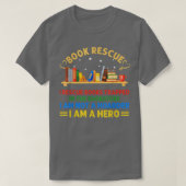 T-shirt RD Book Secourt Literary Bookworm Book Lovers Men  (Design devant)