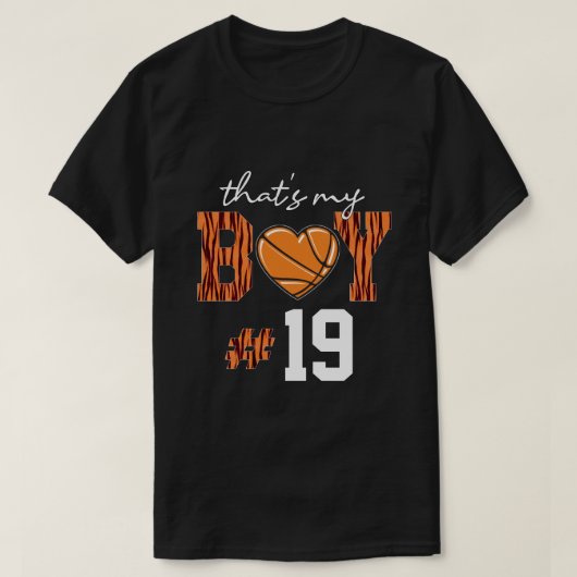 T-shirt RD Personnalisé Basketball Personnalisé C'est mon (Design devant)