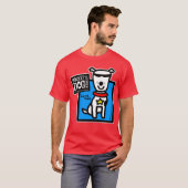 T-shirt RDR - Parr de Todd (chien blanc) (Devant entier)