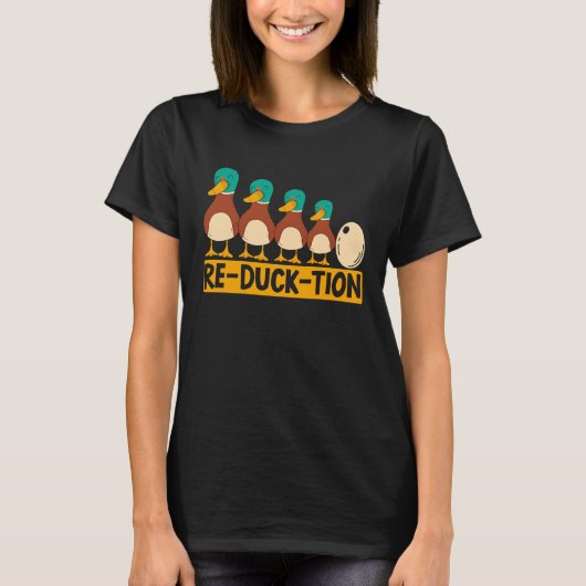 T-shirt Re Duck Tion Duck Whisperer Duckling Bird Waterfow (Devant)