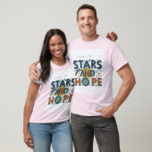 T-shirt Reach for the Stars with Hope (Unisexe)
