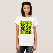 T-shirt Réaction chimique (Devant entier)