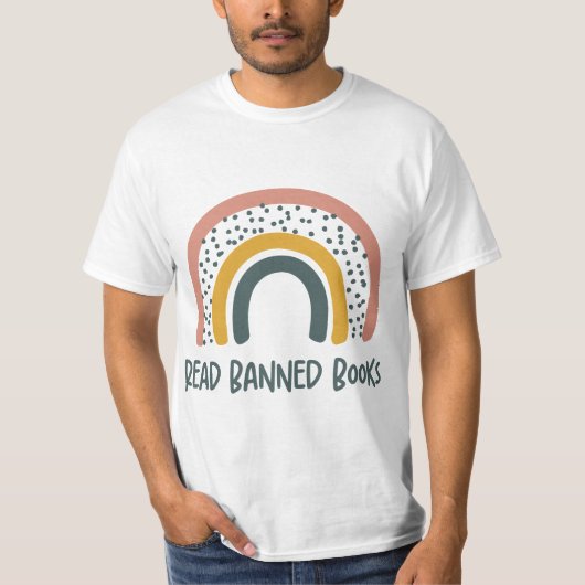 T-shirt Read Banned Books  (Devant)