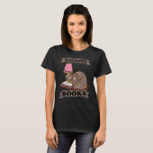T-shirt Read Banned Books Cat Book Reading  Literature (Devant entier)