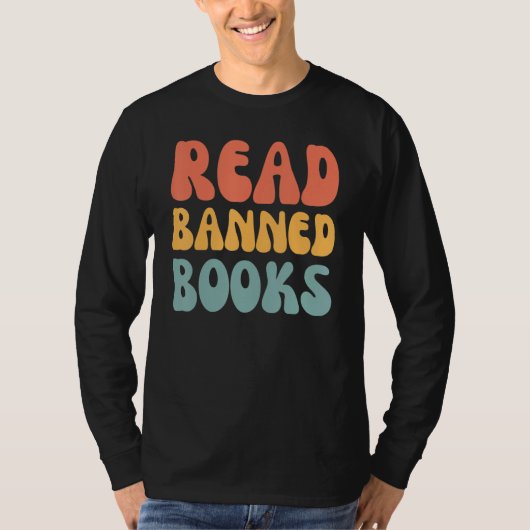 T-shirt Read Banned Books Week Librarian Freedom Reader Ge (Devant)