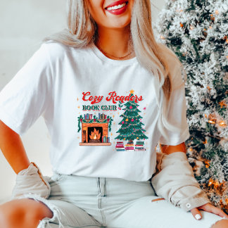 T-shirt Reader Book Club Christmas Tee