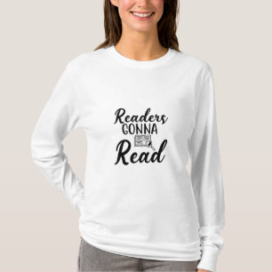 T-shirt Reading art readers