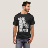 T-shirt Reading Book  Dad Book Nerds (Devant entier)
