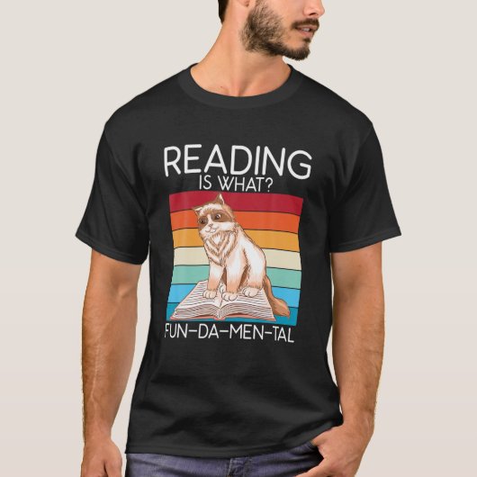 T-shirt Reading Is What (Devant)