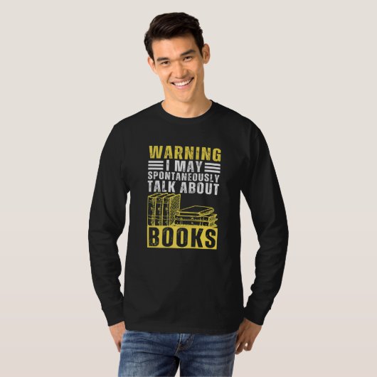 T-shirt Reading Sayings for Readers Book Nerd Library Read (Devant entier)