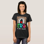T-shirt Reading Teacher Interventionist Specialist Literac (Devant entier)