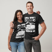 T-shirt Real Guys Drive Camper Van Camp Travel Hiking Camp (Unisexe)