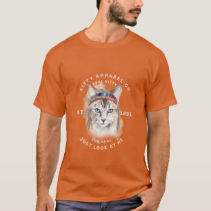 T-shirt Real Kitty pour Real