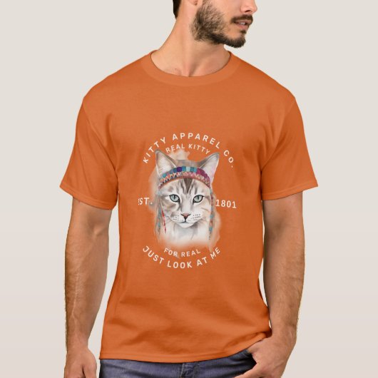 T-shirt Real Kitty pour Real (Devant)