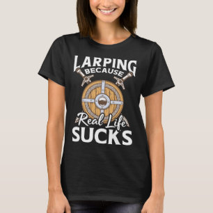 T-shirt Real Life Live Action Rôle Jouer Larping Gamer L