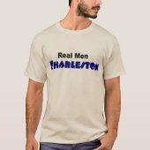 T-shirt "Real Men Charleston" raglan à manches longues (Devant)
