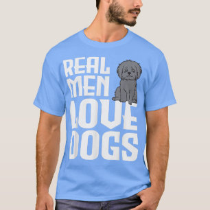 T-shirt Real men love dogs, german shepherd, pet lover, fo