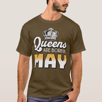 T-shirt Real Queens sont nés le Mai 05 Anniversaire Don 2