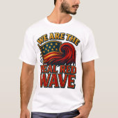 T-shirt Real Red Wave™ Tee pour hommes (Devant)