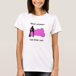 T-shirt Real Women Ride Tee