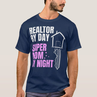 T-shirt Réalisateur Femme Par Jour Super Maman Par Nuit Re