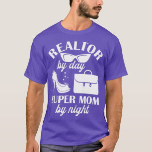 T-shirt Réalisateur Femme Par Jour Super Maman Par Nuit Re