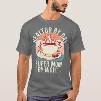 T-shirt Réalisateur Femme Par Jour Super Maman Par Nuit Re
