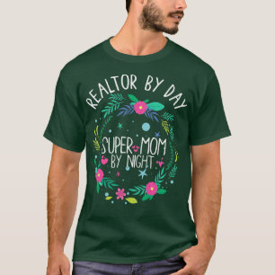 T-shirt Réalisateur Femme Par Jour Super Maman Par Nuit Re