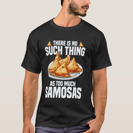 T-shirt Réalisation de samosas Cuisine indienne Samosas fr (Devant)