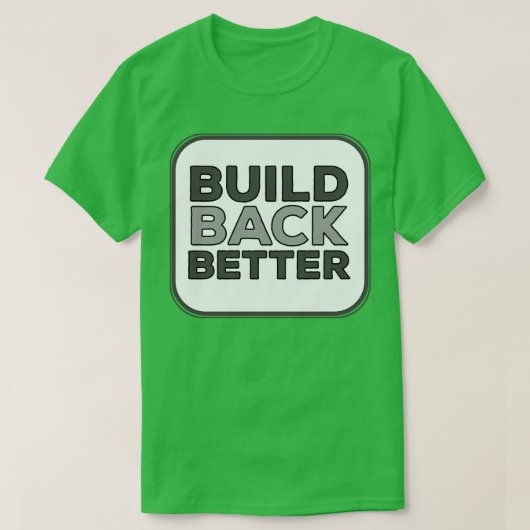 T-shirt Réalisez mieux (Design devant)