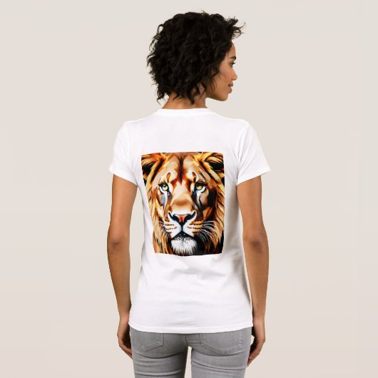 T-shirt "Réalisme Exquis : Un design de pièce complexe dév (Dos entier)