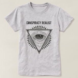 T-shirt Réaliste de la conspiration