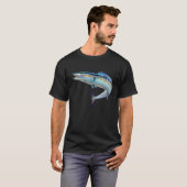 T-shirt realistic Spanish Mackerel fish for lovers Fishing (Devant entier)