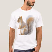 T-shirt Realistic Squirrel Portrait (Devant)