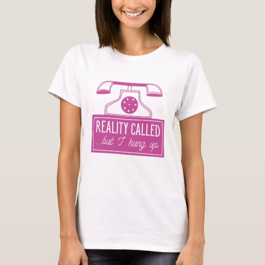T-shirt Réalité appelée (Devant)