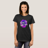 T-shirt Réalité Changement De Scripting Et Changement Dési (Devant entier)