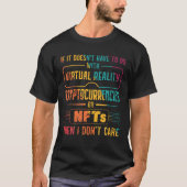 T-shirt Réalité virtuelle Cryptodevises Nfts Addict Retro (Devant)