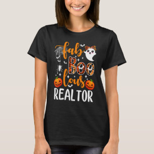T-shirt Realtor Fabole Halloween Fantômes Trick or Treat