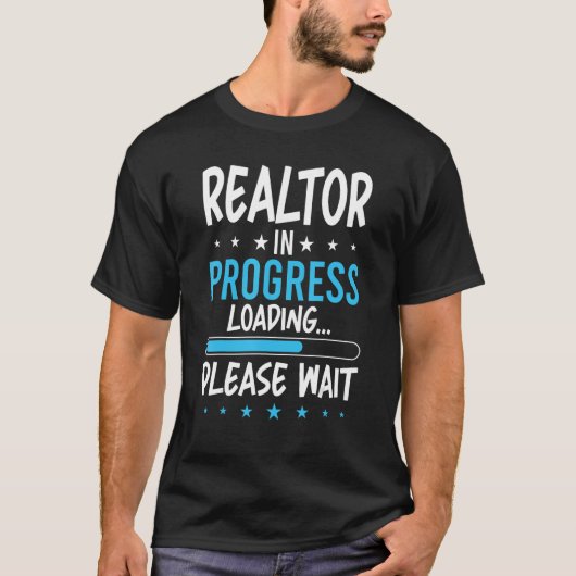 T-shirt Realtor in Progress (Devant)