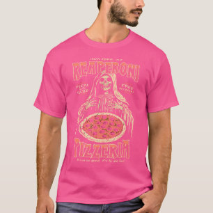 T-shirt Reaperoni Pizzeria Pizza Tellement Bien C'Est De M