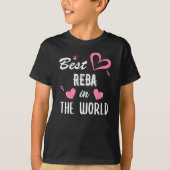 T-shirt Reba Name, Best Reba in the World (Devant)