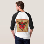 T-shirt Rebel Riffs : Rock & Roll Inspiré Design (Dos entier)
