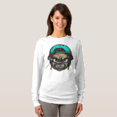 T-shirt Rebel urbain : Visage de style graffiti (Devant entier)
