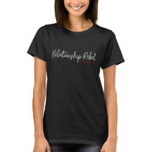 T-shirt rebelle de rapport (noir)