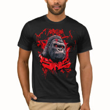 T-Shirt Rebellie78 Graffiti Gorilla