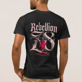 T-Shirt Rebellion78 (Achterkant)