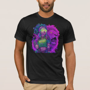 T-Shirt Rébellion78 Cybergirl