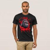 T-Shirt Rébellion78 Graffiti Gorille (Devant entier)