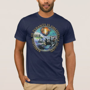 T-shirt Rébellion aux tyrans (choisissez le style/couleur