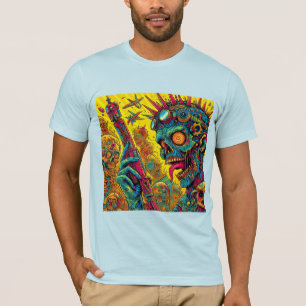 T-shirt Rébellion des zombies :
